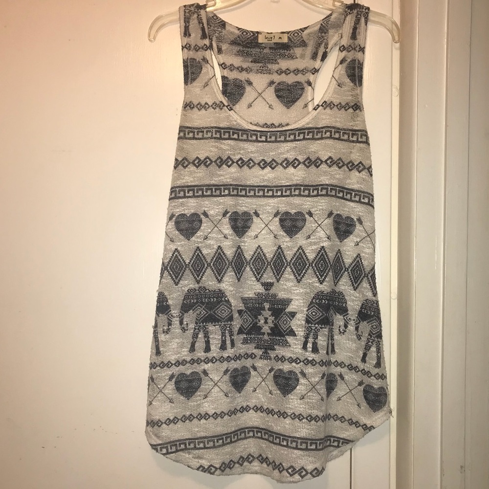 I Love J  Cool Tank 🐘
